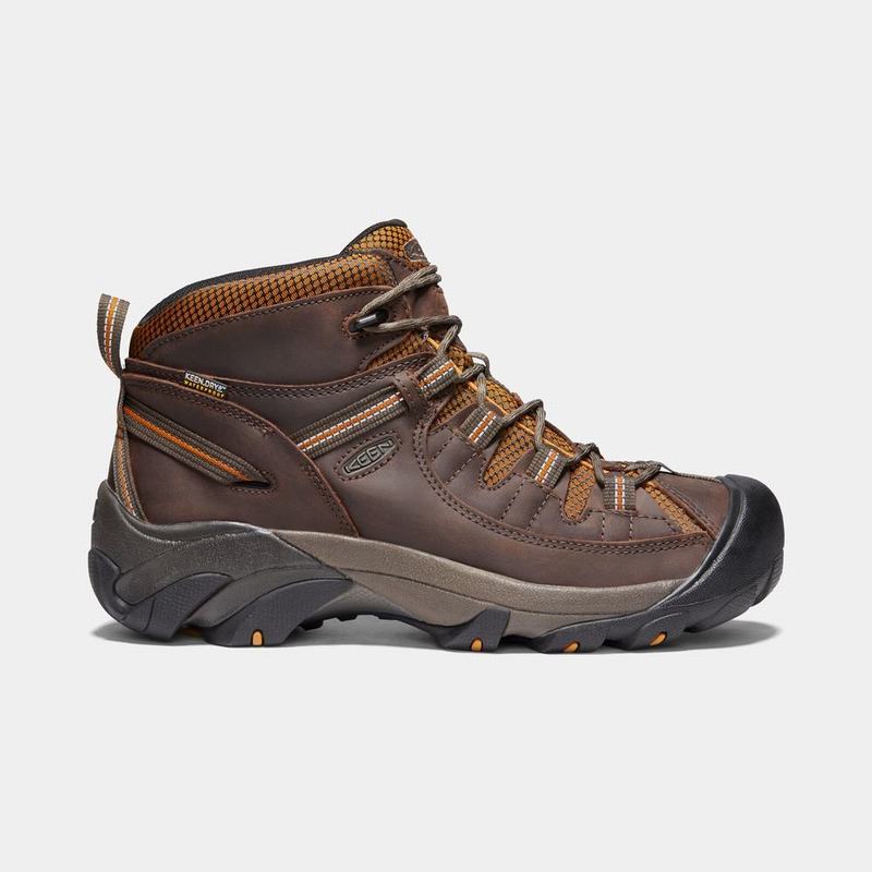 Keen Targhee II Waterproof Mid - Erkek Trekking Bot - Kahverengi - Turkey (846215MHG)